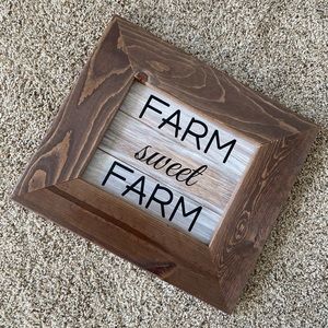Farm Sweet Farm Wall Decor